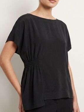COS Asymmetrical Silk Blouse
